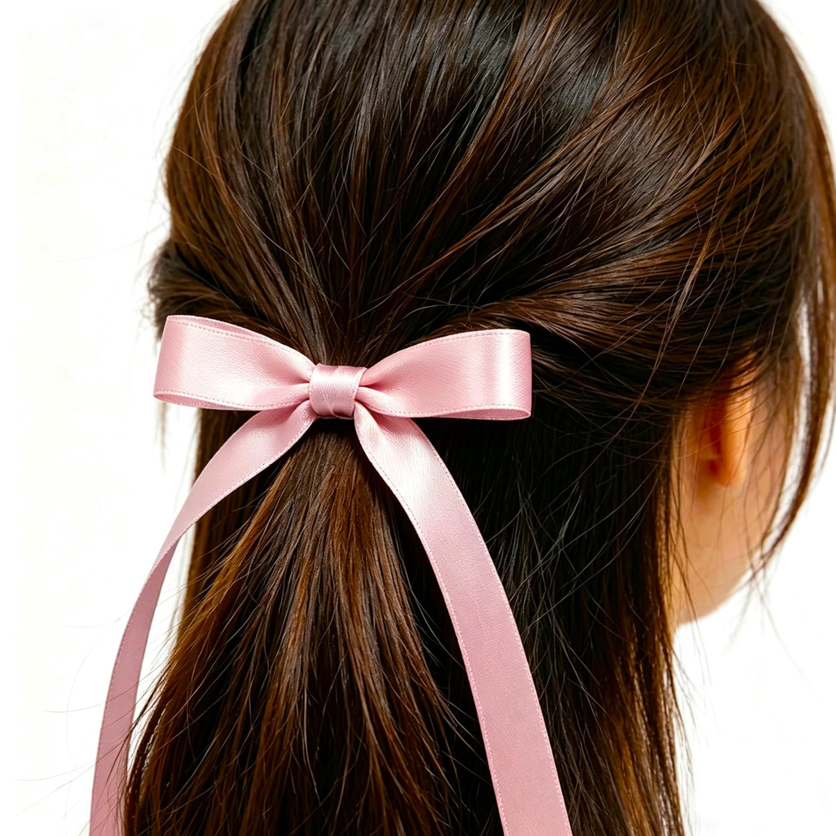 3/4 Inch Pink Satin Ribbon 50 Yards Single Face Polyester