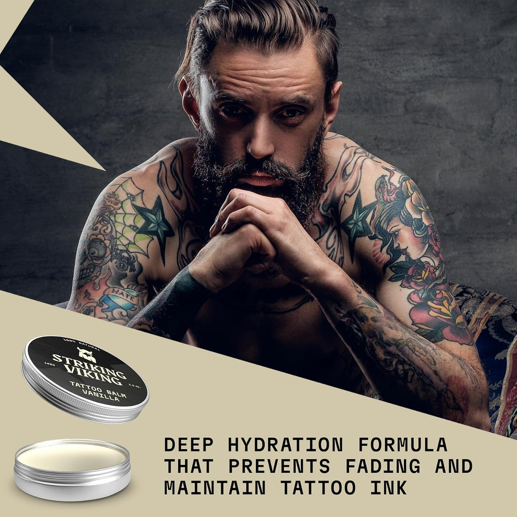 Tattoo Aftercare Balm - 3.5 Oz, Vanilla