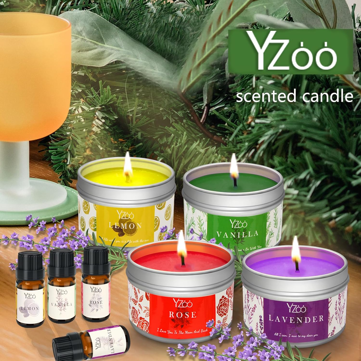 Complete Candle Making Kits for Adults Beginners, DIY Candle Making Supplies Include Soy Wax,Wax
