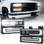 LED Headlight Assembly for 1988-1998 Chevy/GMC Silverado Tahoe