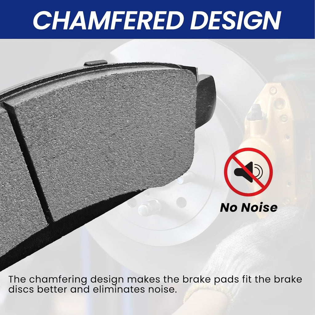 ACDelco 14D1367CH Brake Pad for Chevy Silverado 1500, Gmc, Cadillac