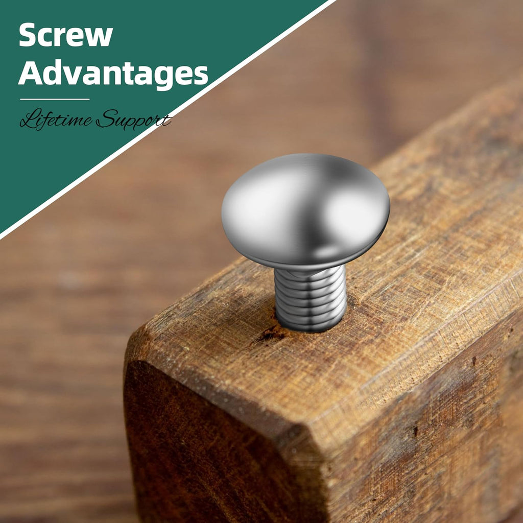(14 Sets) 1/4-20 x 3 Carriage Bolts with Nuts and Washers, 304 Stainless Steel Round Head Square Neck 1/4 Carriage