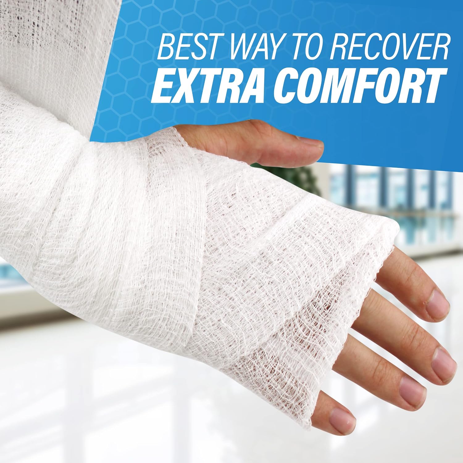 Gauze Rolls-kerlix Cotton Gauze Bandage Rolls -6 ply-STERILE - 4 Inches X 12 feet -Extra Absorbency - Medical Gauze