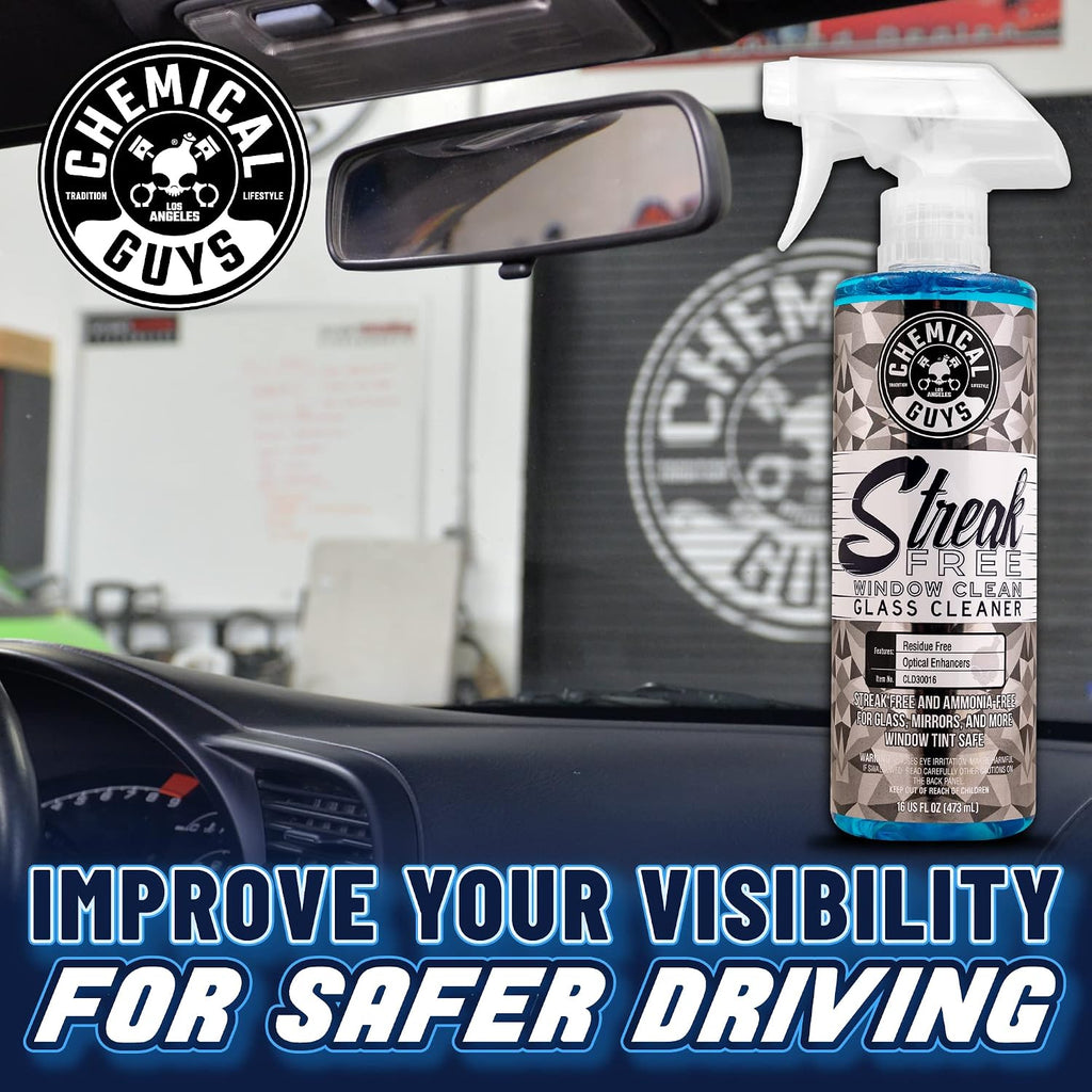 Streak-Free Glass & Window Cleaner for Tinted Windows, 16 oz