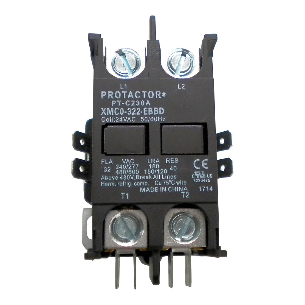 2 Pole 32 AMP Heavy Duty Enclosed AC Contactor