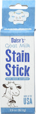 Daisy's Goat Milk Laundry Stain Remover Stick, White, 2.9 Oz