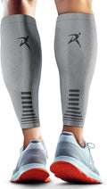 Calf Compression Sleeves Men Women - Leg Compression Sleeve Footless Socks - Shin Splint Relief Fitness Running