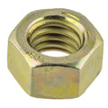 3/8"-16 (100 Pack) Grade 8 Hex Nut, Coarse Thread, Yellow Zinc by Makers Bolt