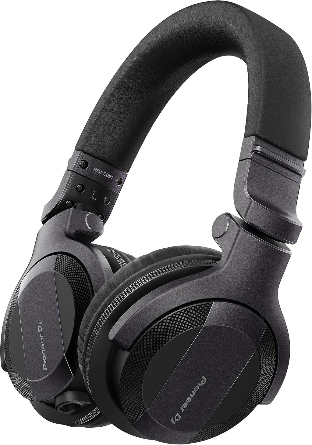 HDJ-CUE1 On-Ear Wired DJ Headphones, Foldable, Dark Silver | For new and everyday DJs, on-ear wired DJ monitoring