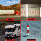 2 Roll Reflective Tape, Trailer Caution Tape Roll, Reflector Tape Outdoor Waterproof, 2Inx160Ftx2=320Ft, Strong