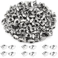 HELIFOUNER 200 Pieces 2020 Series M5 T Nuts, M5 T Slot Nuts for Aluminum Profile