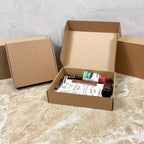 13x10x3 inches Shipping Boxes Set of 20, Brown Corrugated Cardboard Mailers
