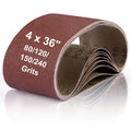8 Pcs Belt Sander Paper, 3x21 Belt Sander Sanding Belts Sanding Belt