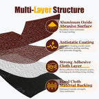 1 x 30 Inch Sanding Belts, 25 Pcs Assorted Grits(40/80/120/180/240)