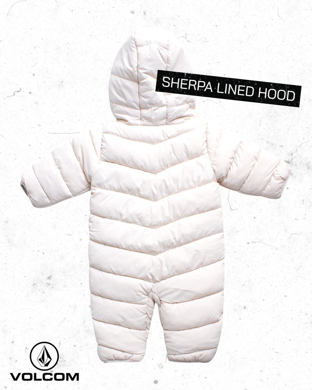 Boys Baby Snowsuit, Fleece-Lined Insulated Pram with Sherpa Hood | Cozy All-In-One Coverage for Cold Weather, Soft