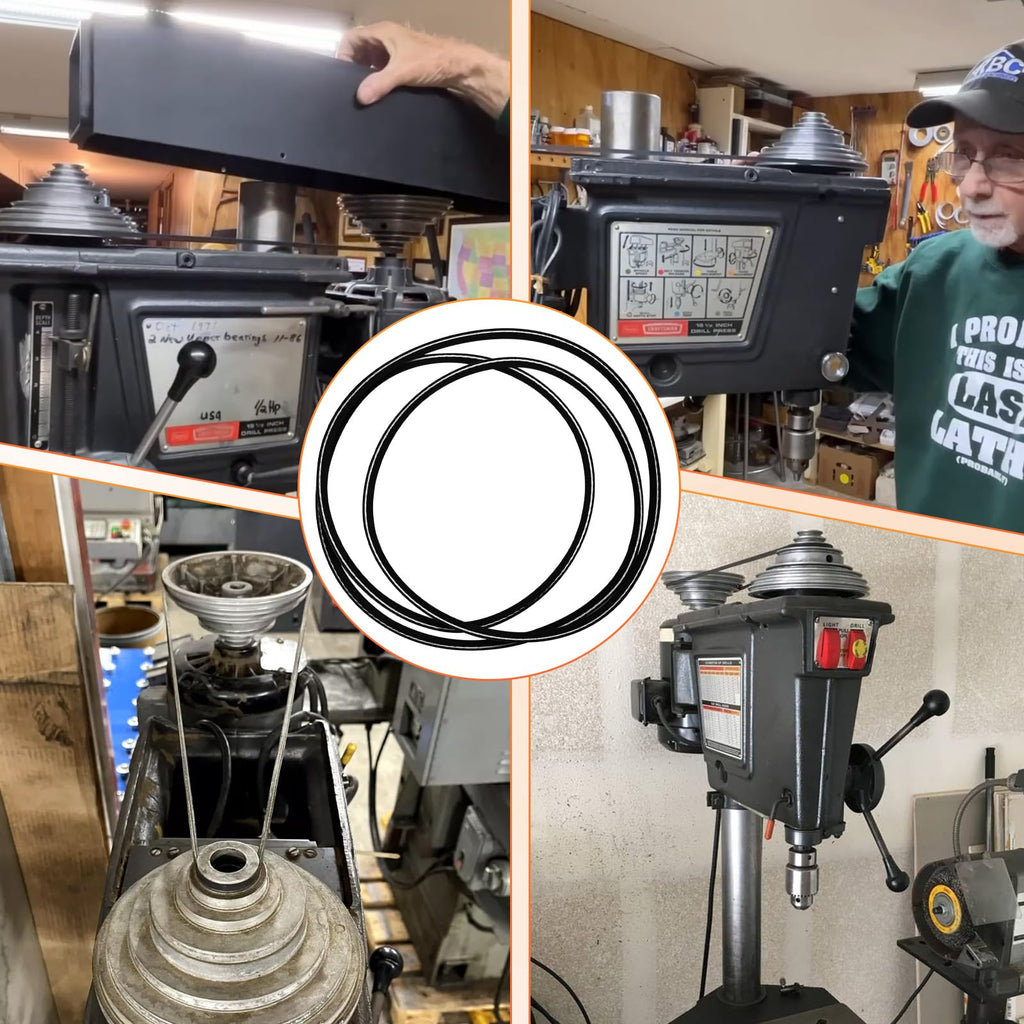 New Replacement Belt Drill Press w/ 45 inch 3/16 top Width V-Belt