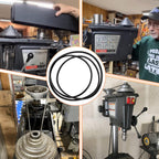 New Replacement Belt Drill Press w/ 45 inch 3/16 top Width V-Belt