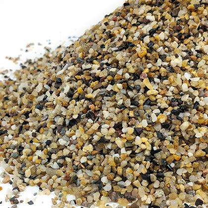 20 lbs Fish Tank Sand, 1/16 Inch Aquarium Sand Gravel | Natural Coarse Sand, Decorative Pea Gravel River Rocks for