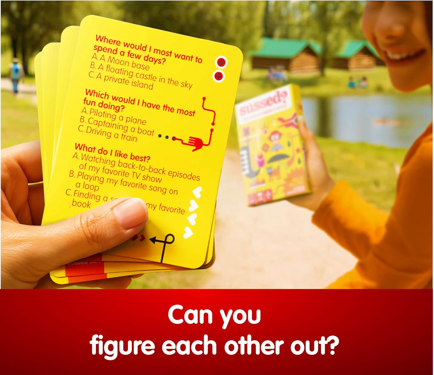 The Wacky ‘What Would You Do’ Social Card Game - Fun & Easy for Kids - Family Travel Game for Road Trips & Car