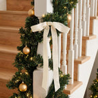 Ivory Velvet Ribbon, 1" Wide for Wreaths & Bows