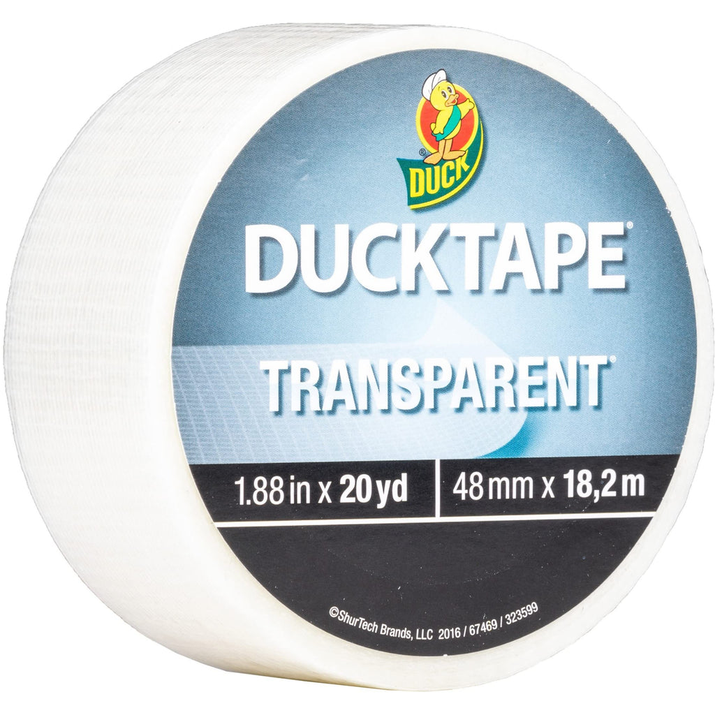 DUC241380, Transparent Duct Tape, 1 Each, Transparent, Clear