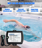 Ozone Generator with Injector Venturi for Hot Tubs and Swim SPA