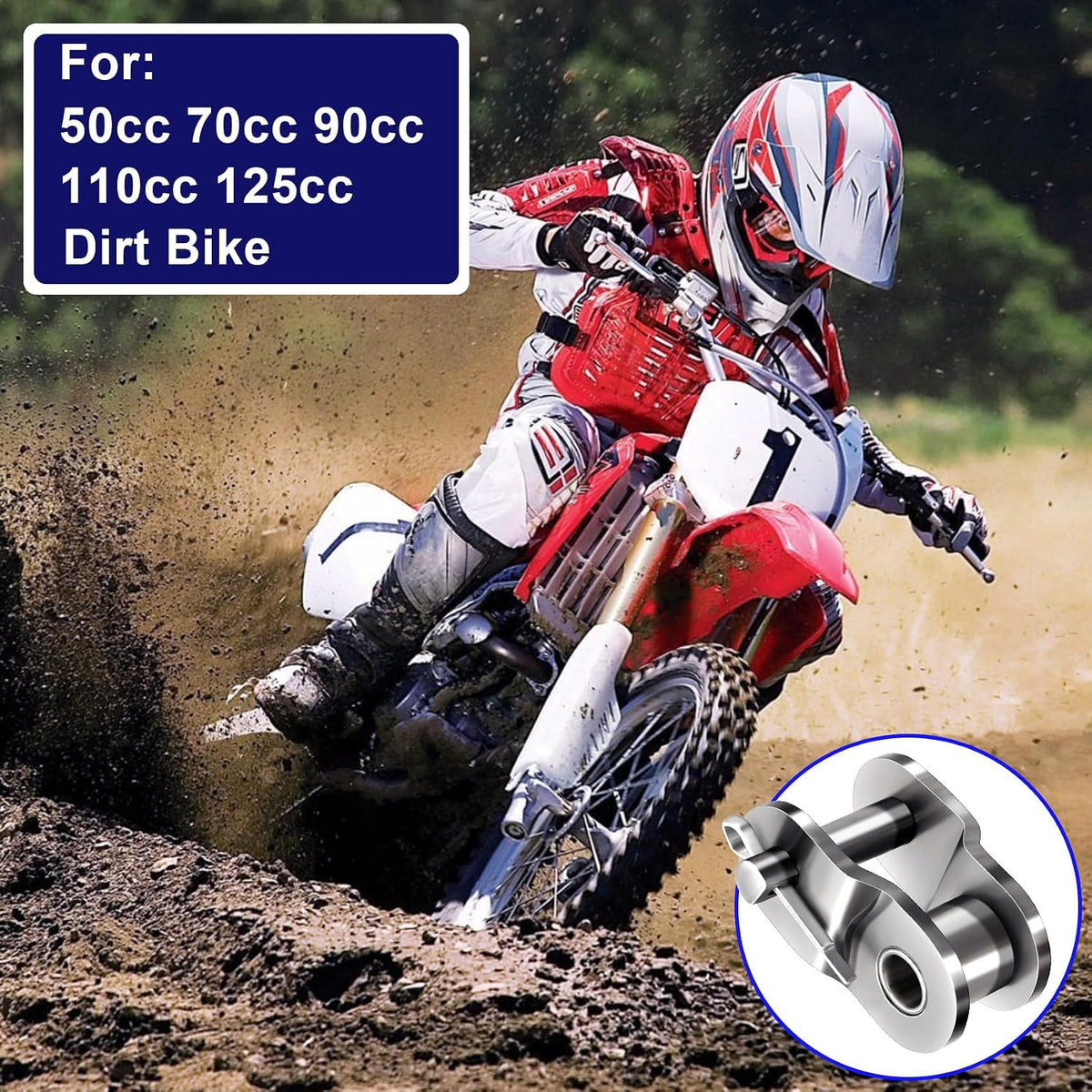 4 PCS #60 Roller Chain Offset Half Link