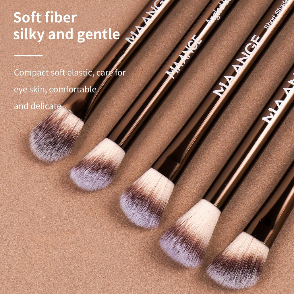 13 Pcs Makeup Brushes with Bag, Multi-functional Eye Makeup Brush Set Professional Blending Eyeshadow Concealer