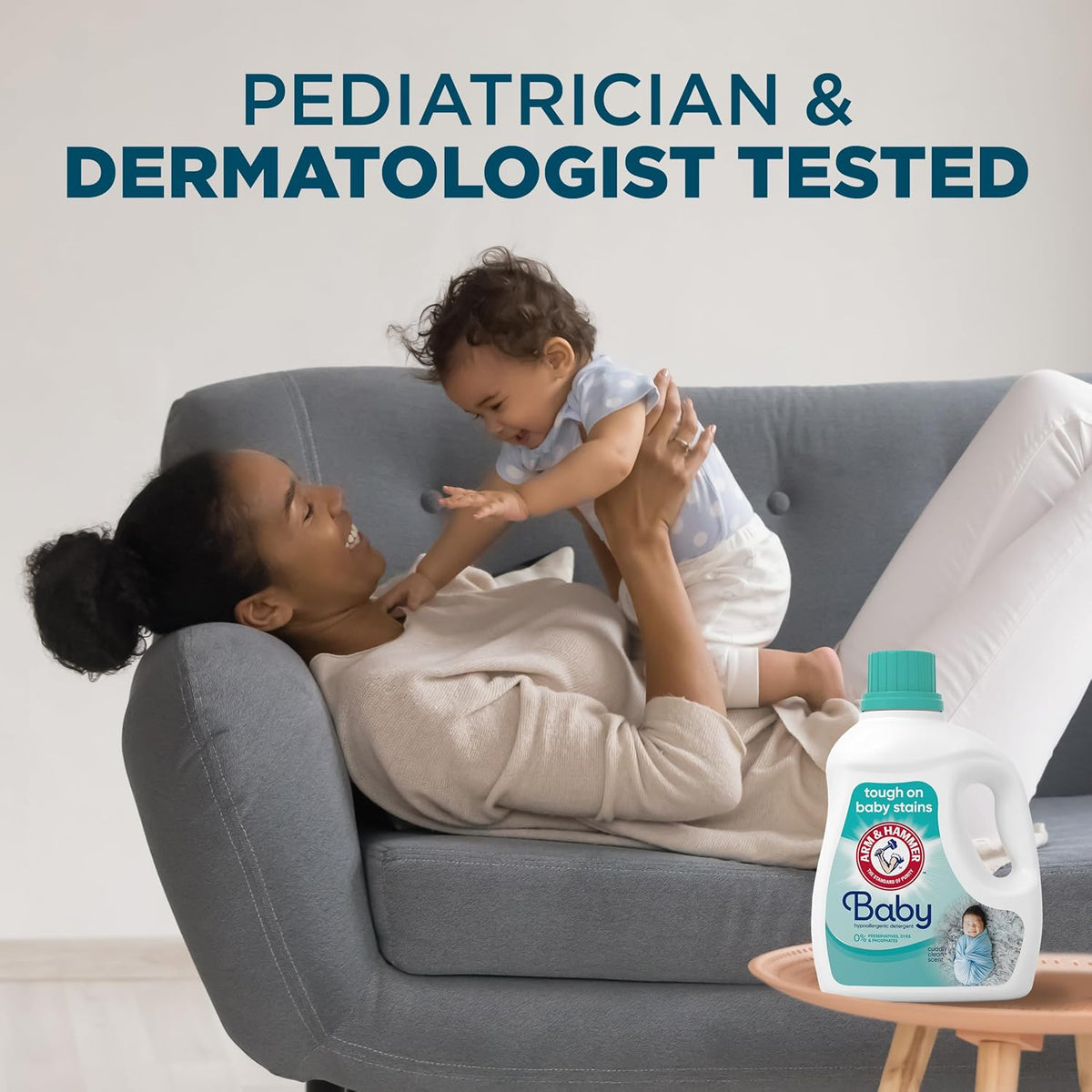 Baby Hypoallergenic Laundry Detergent Liquid, 100.5 Fl Oz