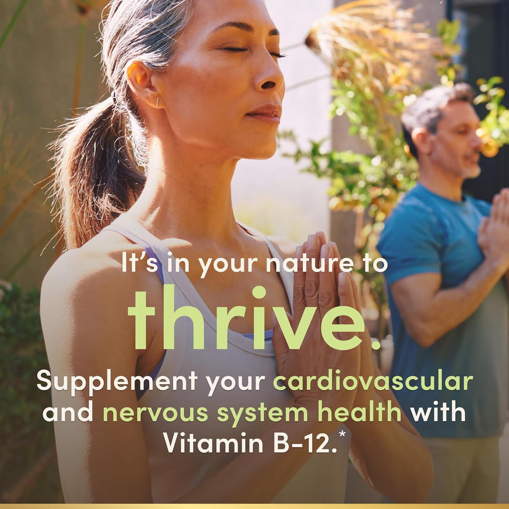 Vitamin B12 1000 mcg Supplements, Supports Energy Metabolism, 200 Ct