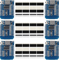 6 Pieces Development Board D1 MINI Type-C USB NodeMcu Mini Wireless D1 Module for ESP8266 ESP-12F 4M Bytes WLAN WiFi Internet Development Board Compatible with Arduino