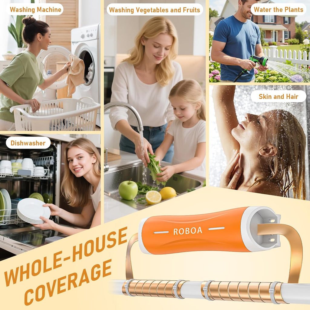 Whole House Electronic Water Descaler, Salt-Free Water Softener Alternative