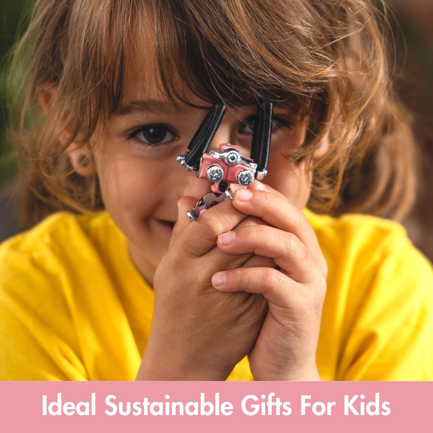 The Off Bits JoyBit Build Your Own Robot Toy Construction Set, Educational Easter Gift Ideas STEM Activities Learning