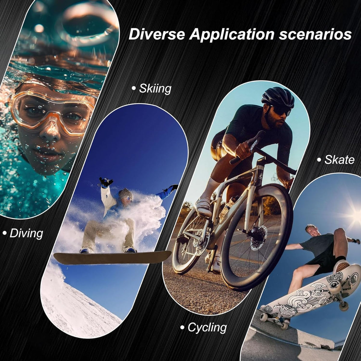 4K 128GB Thumb Action Camera, Hands-Free Magnetic POV Sports Cam | Waterproof Wearable Design with Magnetic Mount