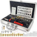 Professional Wood Burning Kit with Letters - Pyrography Pen Fully Adjustable Temperature With safety Stand - 27 Tips