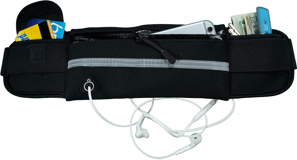 Running Belt Waist Pack - Water Resistant Runners Belt Fanny Pack for Hiking Fitness – Adjustable Running Pouch for