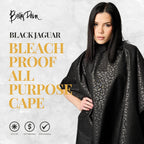 Black Jaguar Bleach-Proof All Purpose Styling Cape