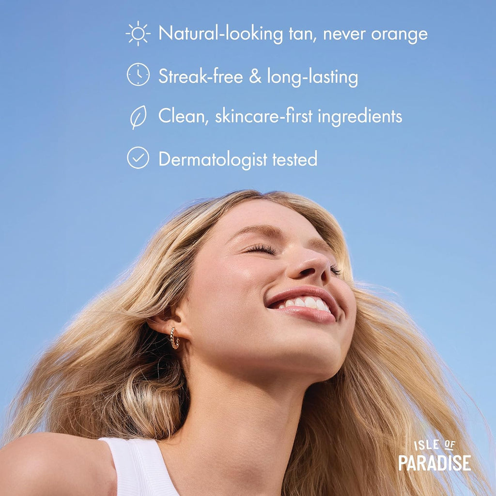 Self Tanning Face & Body Drops- Self Tanner Drops for a Natural Bronze, Long-lasting Tan, Cruelty Free, Fragrance