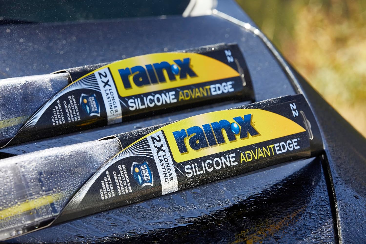 Silicone AdvantEdge Wiper Blade 26" Windshield Wiper Blades Replacement, All-Weather Performance Lasts 2X Longer