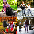 Large Capacity Skate Bag for Adults With Adjustable Shoulder Strap - Nylon Carry Bag for Roller, Ice, and Inline Skates