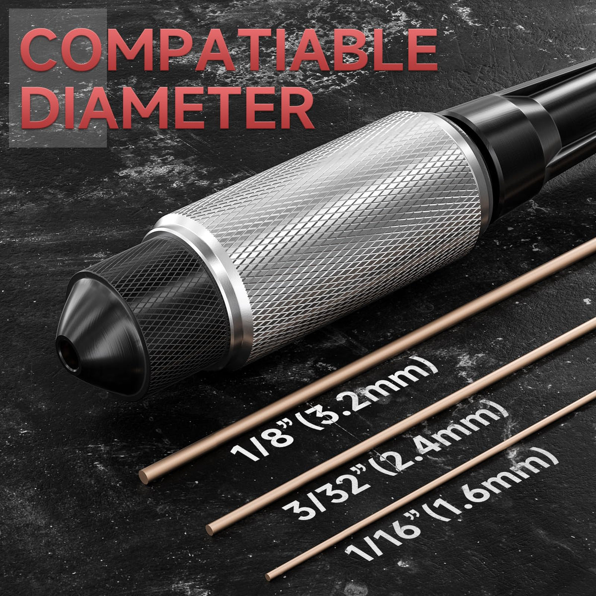 YESWELDER TIG Tungsten Manual Sharpener Holder