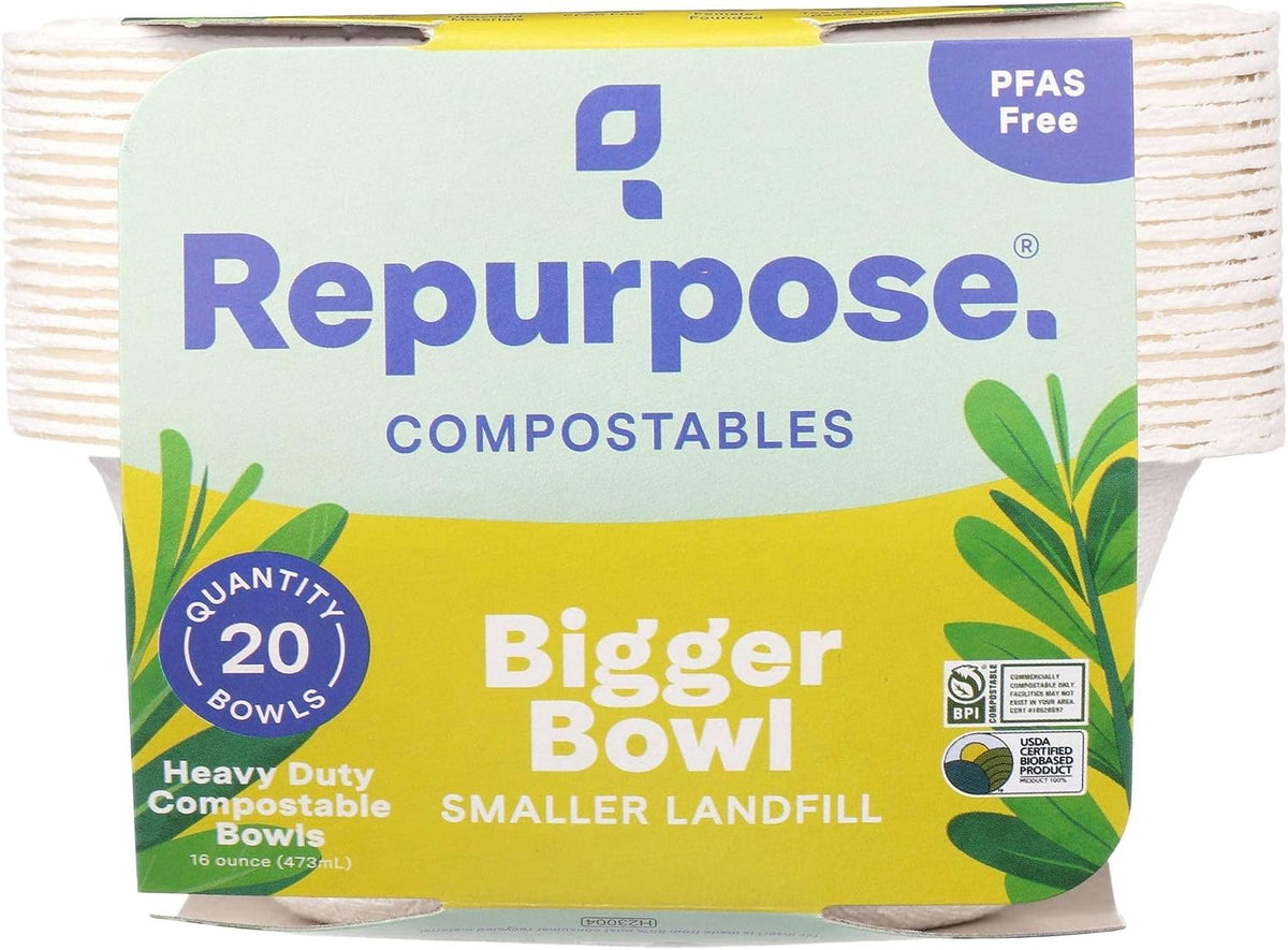 16oz Bowls, Compostable, 20ct