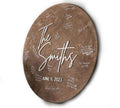 Guest Book Alternative - Custom Wedding Guest Book Decor - Layered Wood Wedding Sign