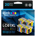 LC61XL Ink Cartridge Replacement for Brother LC61 LC-61 LC65 XL
