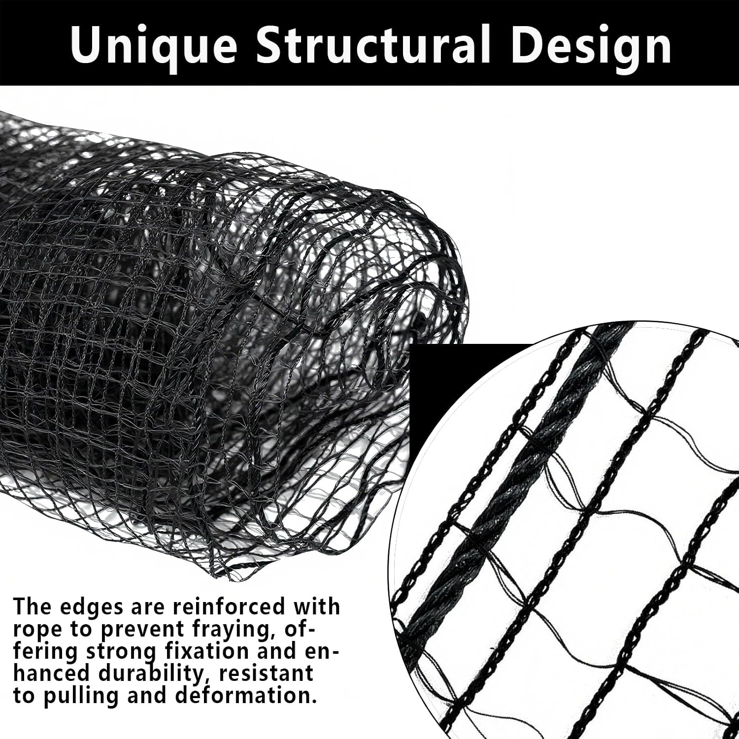 Deer Fence Netting 7x100ft Plastic Mesh Netting for Garden Protection