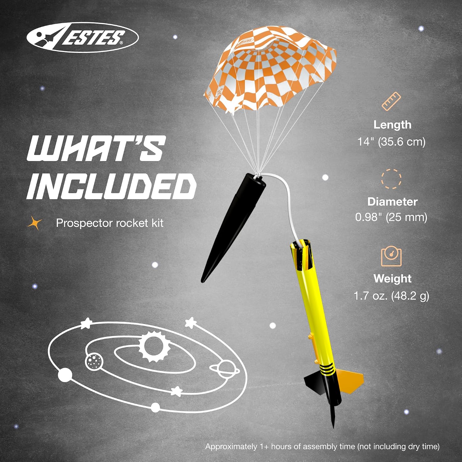 3240 Prospector Beginner Model-Rocket Kit
