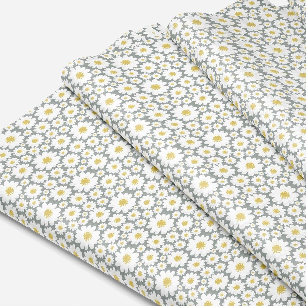 Decorative Tissue Paper, 20x30 Inch, 100 Sheets, Daisy Print