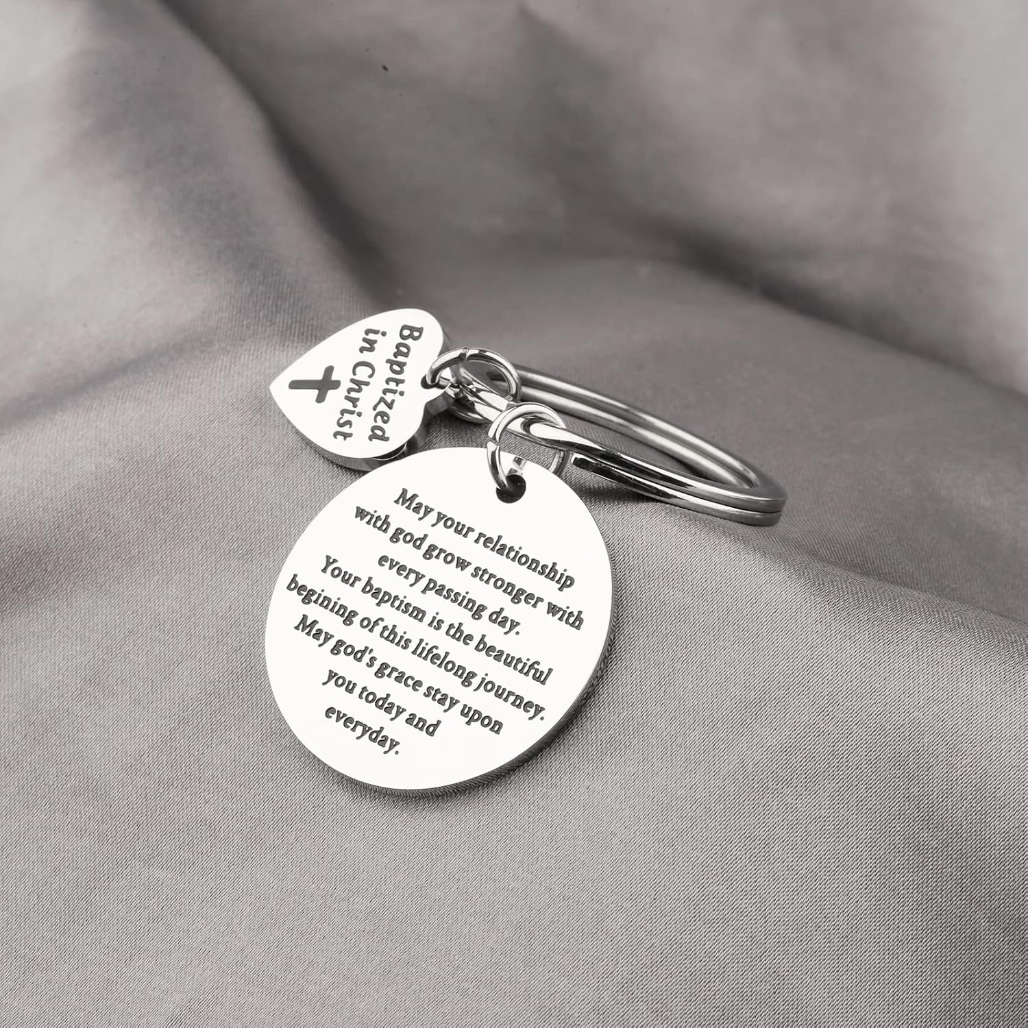 Baptism Gift - Religious Gift for Baptized in Christ, Godmother & Communion