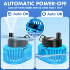 Above Ground Pool Cover Pump, Automatic Sensor 850 GPH Sump Pump