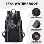 Ultralight Packable Backpack, 35L Water-Resistant Hiking Daypack